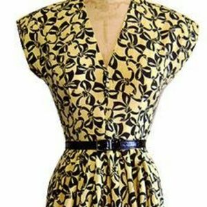 Trashy Diva Sadie dress in yellow bows, fits a 10